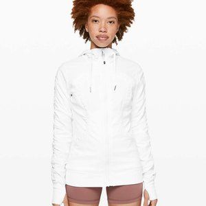 Lululemon White Dance Studio Jacket